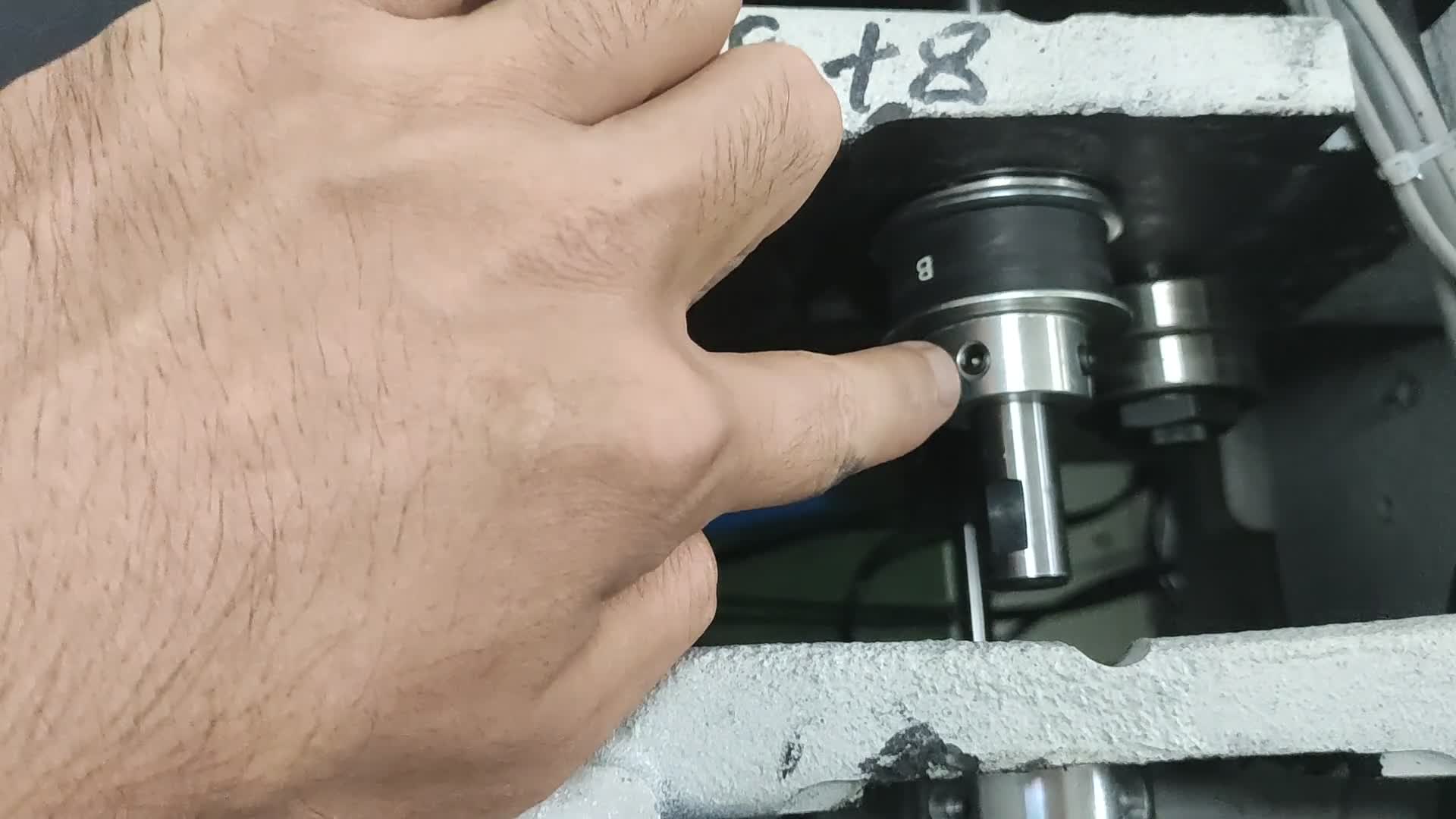 主軸電機(jī)安裝