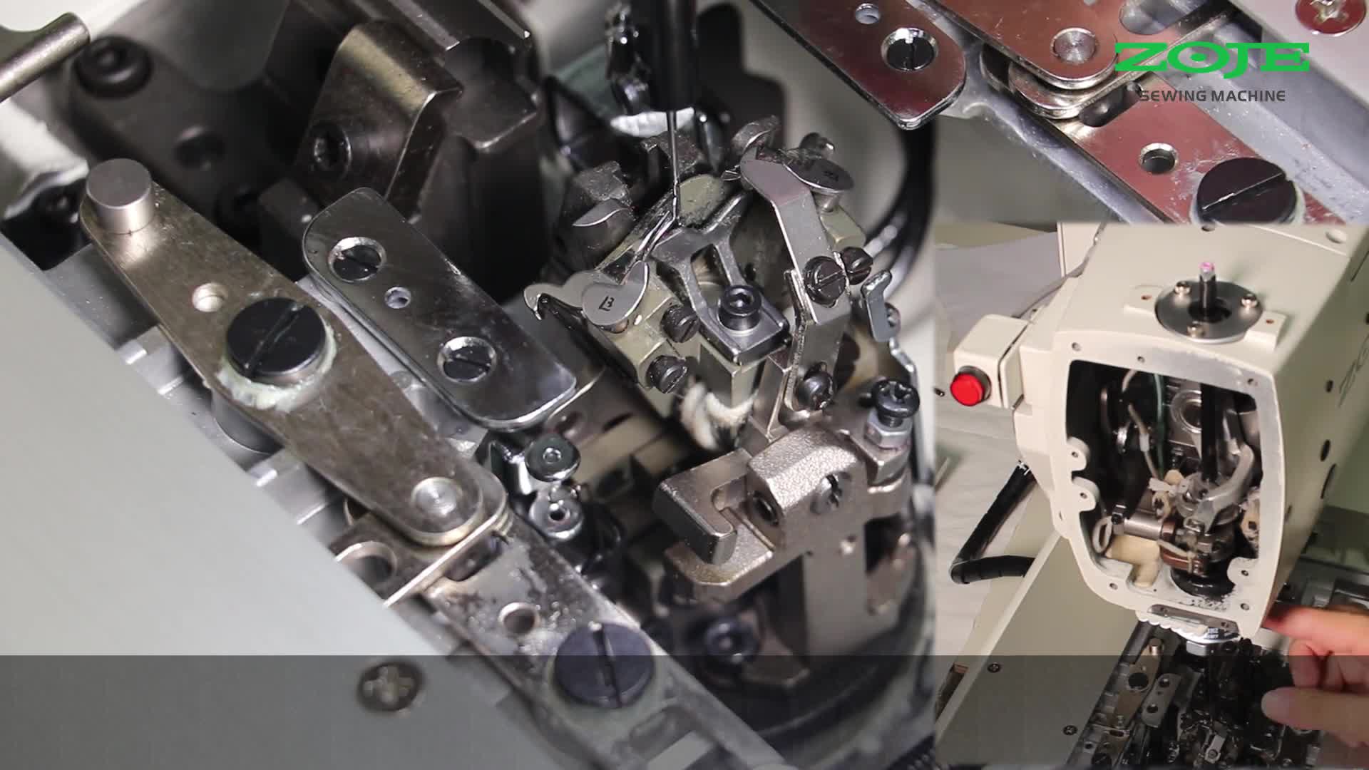 機(jī)針與彎針間隙調(diào)整