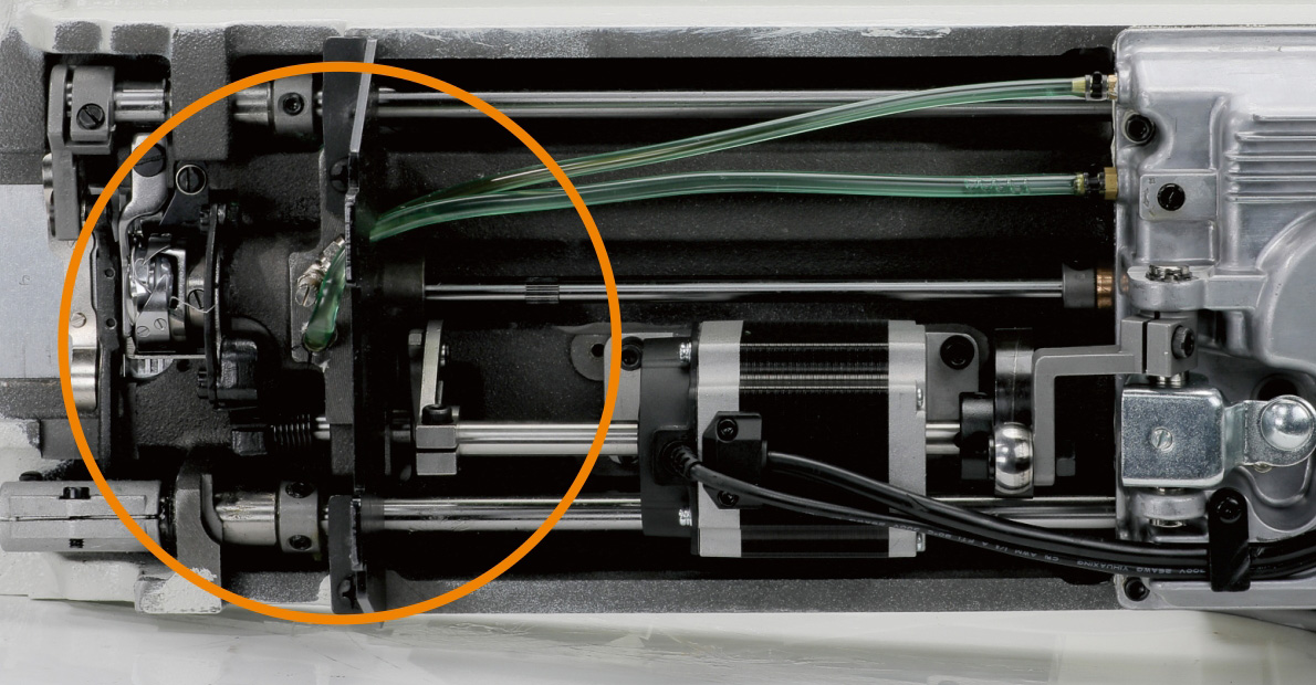Stepper Motor-Controlled Thread Trimming with Adjustable Parameters