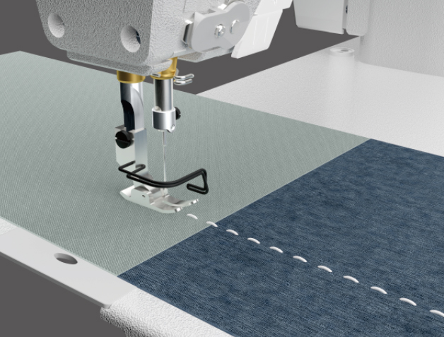 Dedicated Structure for Thick/Thin/Elastic Fabrics, No Manual Adjustment When Changing Materials