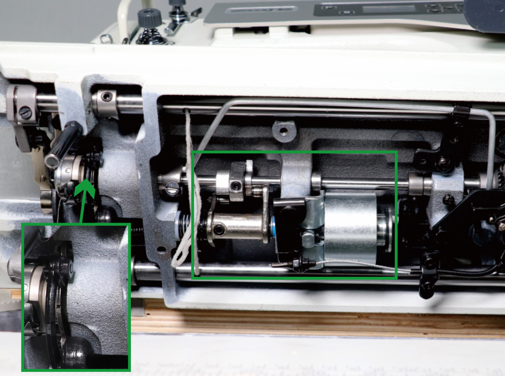 Model A6000-D Automatic Thread Trimming Improves Work Efficiency