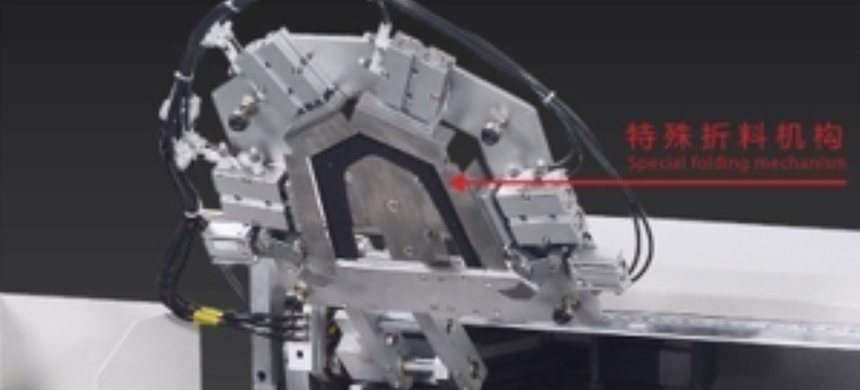 Special Folding Mechanism: Place the Label on the Pocket, Complete the Label Sewing Process in One Step