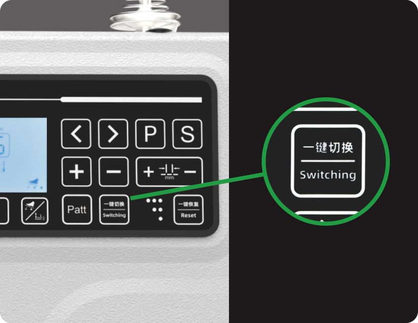 One-Key Memory, Instant Pattern Switching