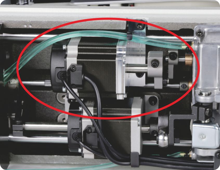 Stepper auto segmented differential feed