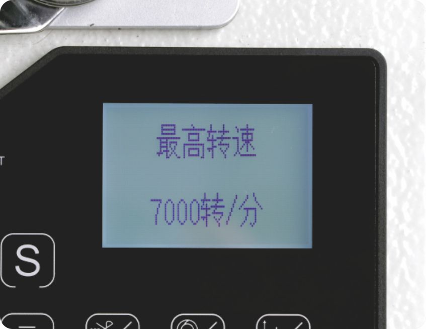 7000 RPM ultra-high speed sewing for super fast production