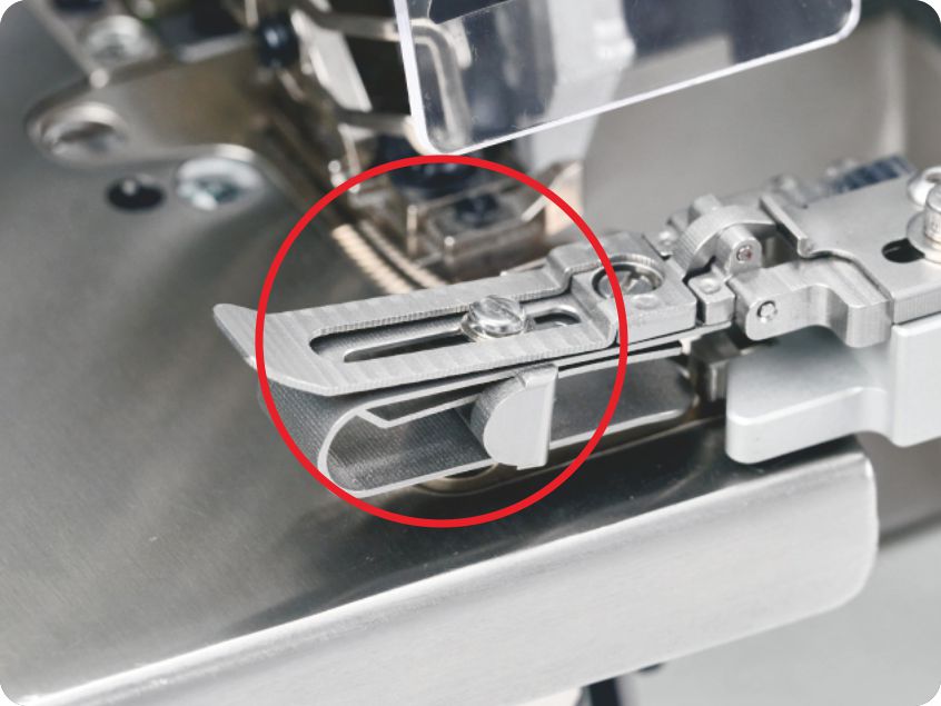 Adjustable stop position, suitable for thick and thin fabrics