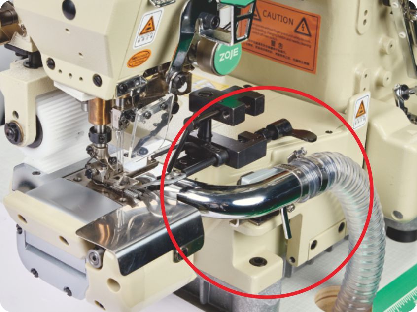 Dust suction standard