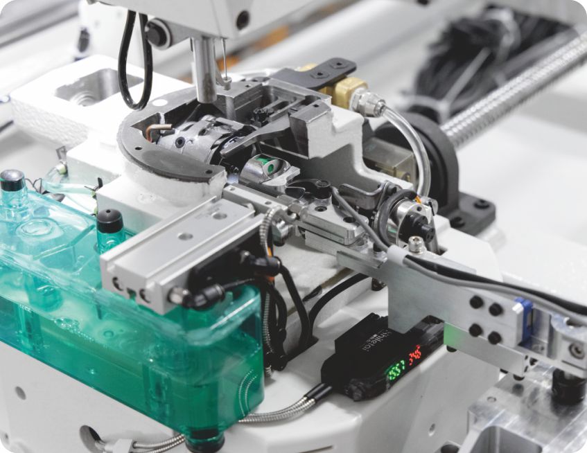 Automatic bobbin change reduces manual labor